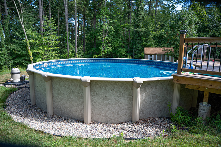 Influence Above Ground Swimming Pool - Gallery | Juliano's Pools